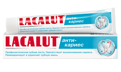 ЛАКАЛЮТ З/ПАСТА АНТИ-КАРИЕС 75МЛ фото в интернет-аптеке Склад Лекарств