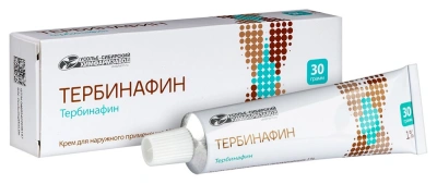 ТЕРБИНАФИН КРЕМ 1% 30Г/ТУБА/УСОЛЬЕ-СИБИРСКИЙ/ фото в интернет-аптеке Склад Лекарств