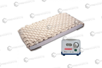 МАТРАС ПРОТИВОПРОЛЕЖНЕВЫЙ С КОМПРЕССОРОМ M-0003 фото в интернет-аптеке Склад Лекарств