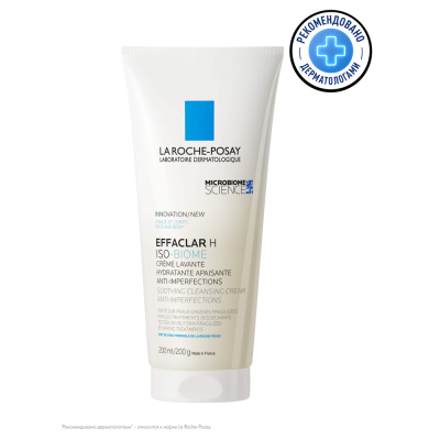 ЛЯ РОШ ПОЗЕ ЭФАКЛАР Н ISO -BIOME КРЕМ-ГЕЛЬ УСПОК ОЧИЩАЮЩИЙ 200МЛ фото в интернет-аптеке Склад Лекарств