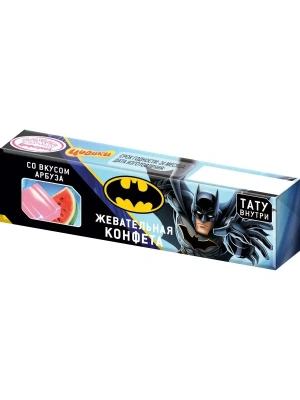 DC BATMAN ЖЕВАТЕЛЬНЫЕ КОНФЕТЫ В СТИКЕ 25Г УТ51872/КОНФИТРЕЙД/ фото в интернет-аптеке Склад Лекарств