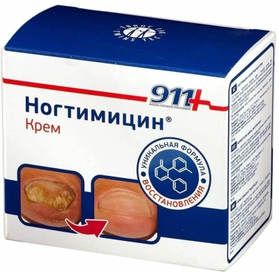 911 КРЕМ ДЛЯ НОГТЕЙ НОГТИМИЦИН 30МЛ/ТВИНС ТЭК/ фото в интернет-аптеке Склад Лекарств