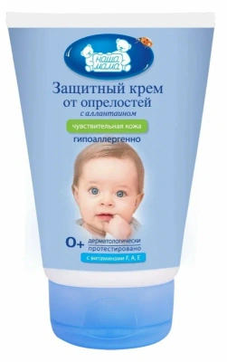 НАША МАМА КРЕМ ЗАЩИТНЫЙ ОТ ОПРЕЛОСТЕЙ 100МЛ фото в интернет-аптеке Склад Лекарств