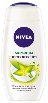 НИВЕЯ ГЕЛЬ ДЛЯ ДУША МОМЕНТЫ НАСЛАЖДЕНИЯ 250МЛ фото в интернет-аптеке Склад Лекарств