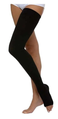 ЧУЛОК КОМПР ДО БЕДРА 3КЛ ЧЕРНЫЙ Р2 фото в интернет-аптеке Склад Лекарств