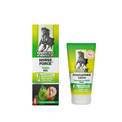 ЛОШАДИНАЯ СИЛА ГЕЛЬ ТОНИЗИРУЮЩИЙ КАШТАН/ПИЯВКИ 125МЛ фото в интернет-аптеке Склад Лекарств