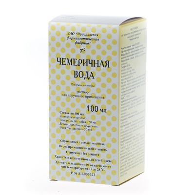 ВОДА ЧЕМЕРИЧНАЯ 100МЛ/ЯРОСЛАВСКАЯ/ фото в интернет-аптеке Склад Лекарств