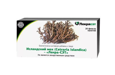 ИСЛАНДСКИЙ МОХ Ф/ПАК 1,5Г №20/ЛЕКРАСЭТ/ фото в интернет-аптеке Склад Лекарств
