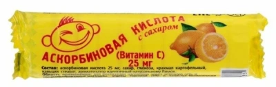 АСКОРБИНОВАЯ КИСЛОТА С САХАРОМ ТАБ ЖЕВ МАССОЙ 3Г ЛИМОН КРУТКА №10/АСКОПРОМ/ фото в интернет-аптеке Склад Лекарств