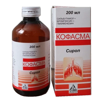 КОФАСМА СИРОП 100МЛ фото в интернет-аптеке Склад Лекарств