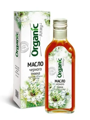 МАСЛО ЧЕРНОГО ТМИНА ПИЩЕВОЕ ORGANIC ALTAY EXTRA VIRGIN 250МЛ фото в интернет-аптеке Склад Лекарств