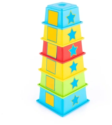 МЯГКАЯ ПИРАМИДКА СТАКАНЧИК С НАКЛЕЙКАМИ фото в интернет-аптеке Склад Лекарств