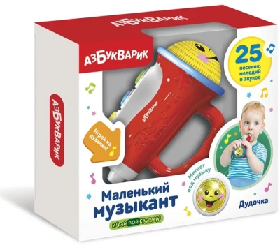 ИГРУШКА ДУДОЧКА МАЛЕНЬКИЙ МУЗЫКАНТ фото в интернет-аптеке Склад Лекарств