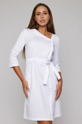 ХАЛАТ МЕДИЦИНСКИЙ ЖЕНСКИЙ DOCTOR BIG 2-31-24-3 ULTRA, 3/4 РУК, КН 0, 0, Р 54 170-176 фото в интернет-аптеке Склад Лекарств