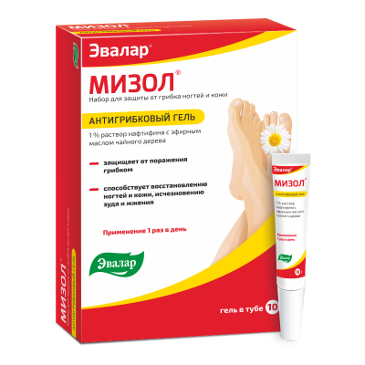 МИЗОЛ ГЕЛЬ 10МЛ/ЭВАЛАР/ фото в интернет-аптеке Склад Лекарств