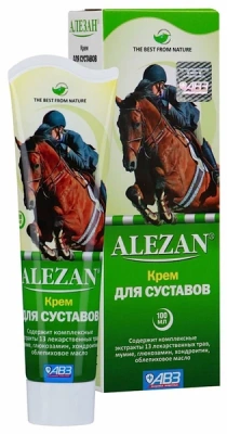 АЛЕЗАН КРЕМ ДЛЯ СУСТАВОВ 100МЛ фото в интернет-аптеке Склад Лекарств