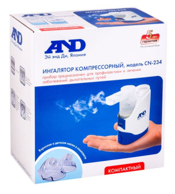 ЭЙ ЭНД ДИ ИНГАЛЯТОР КОМПРЕССОРНЫЙ CN-234 фото в интернет-аптеке Склад Лекарств