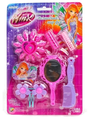 ИГРУШКА НАБОР ПАРИКМАХЕРА "ВОЛШЕБНЫЙ МИР" ФЕИ ВИНКС SL-04224 ЦВЕТ МИКС 5009249 фото в интернет-аптеке Склад Лекарств