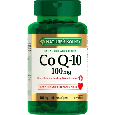 НЭЙЧЕС БАУНТИ КОЭНЗИМ Q-10 КАПС 100МГ №60 фото в интернет-аптеке Склад Лекарств