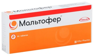 МАЛЬТОФЕР ТАБ ЖЕВ 100МГ №30 фото в интернет-аптеке Склад Лекарств