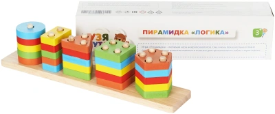 ИГРУШКА ЛОГИЧЕСКАЯ ПИРАМИДА В/К U965 фото в интернет-аптеке Склад Лекарств