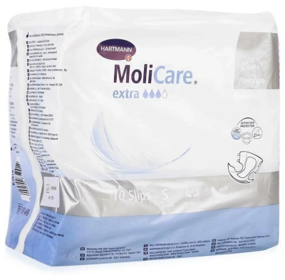 ХАРТМАНН ПОДГУЗНИКИ ДЛЯ ВЗР МОЛИКАР ПРЕМИУМ СОФТ ЭКСТРА S №10 ДУБЛЬ фото в интернет-аптеке Склад Лекарств