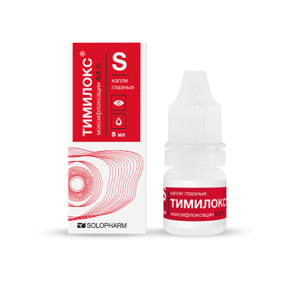 ТИМИЛОКС КАПЛИ ГЛАЗНЫЕ 0,5% 5МЛ/ГРОТЕКС/ фото в интернет-аптеке Склад Лекарств