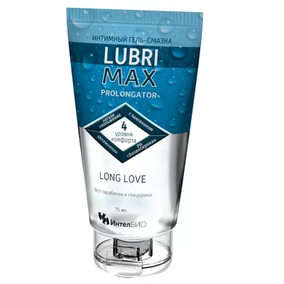 ГЕЛЬ-СМАЗКА ЛЮБРИМАКС ЛОНГ ЛАВ ПРОЛОНГАТОР 75МЛ фото в интернет-аптеке Склад Лекарств