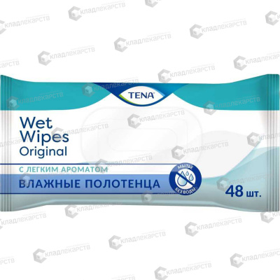 ТЕНА ПОЛОТЕНЦА ВЛАЖНЫЕ №48 фото в интернет-аптеке Склад Лекарств