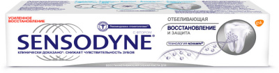 СЕНСОДИН З/ПАСТА ВОССТАНОВЛЕНИЕ И ЗАЩИТА ОТБЕЛ 75МЛ фото в интернет-аптеке Склад Лекарств