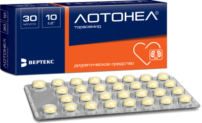 ЛОТОНЕЛ ТАБ 10МГ №30/ВЕРТЕКС/ фото в интернет-аптеке Склад Лекарств