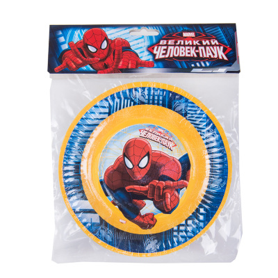 ИГРУШКА ТАРЕЛКА БУМ MARVEL ЧЕЛ-ПАУК 17СМ 1502-1170 фото в интернет-аптеке Склад Лекарств