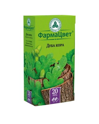 ДУБА КОРА Ф/П 1,5Г №20/КРАСНОГОРСКЛЕКСРЕДСТВА/ фото в интернет-аптеке Склад Лекарств