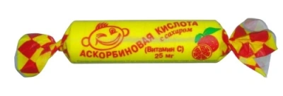 АСКОРБИНОВАЯ КИСЛОТА С САХАРОМ ТАБ ЖЕВ МАССОЙ 3Г АПЕЛЬСИН КРУТКА №10/АСКОПРОМ/ фото в интернет-аптеке Склад Лекарств