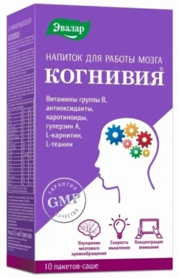КОГНИВИЯ ПАКЕТЫ-САШЕ 14,5 Г №10/ЭВАЛАР/ фото в интернет-аптеке Склад Лекарств