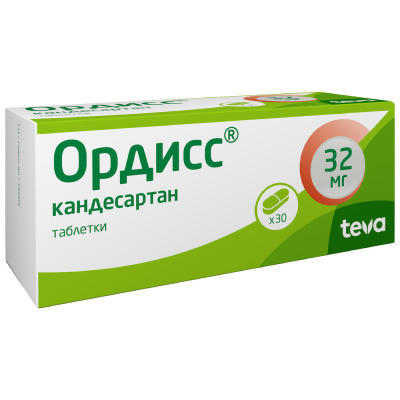 ОРДИСС ТАБ 32МГ №30 фото в интернет-аптеке Склад Лекарств