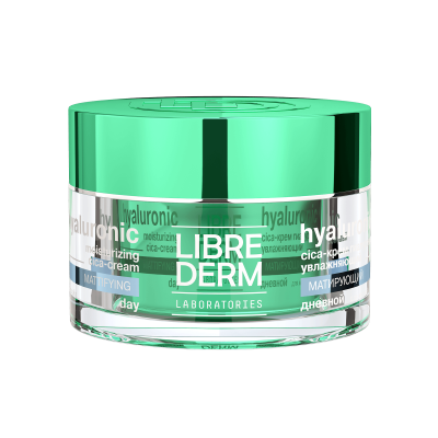 ЛИБРИДЕРМ ЦИКА-КРЕМ ГИАЛУРОНОВЫЙ УВЛАЖНЯЮЩИЙ МАТИРУЮЩИЙ ДНЕВНОЙ 50МЛ фото в интернет-аптеке Склад Лекарств