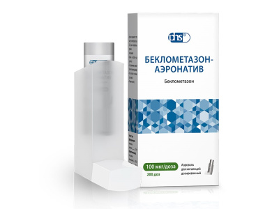 БЕКЛОМЕТАЗОН АЭРОНАТИВ АЭРОЗОЛЬ Д/ИНГ 250МКГ/1ДОЗА 200ДОЗ/ФАРМСТАНДАРТ/ фото в интернет-аптеке Склад Лекарств