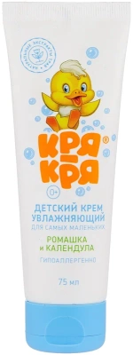 КРЯ-КРЯ КРЕМ Д/САМЫХ МАЛЕНЬКИХ РОМАШКА/КАЛЕНДУЛА 75МЛ фото в интернет-аптеке Склад Лекарств