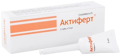 АКТИФЕРТ ГЕЛЬ-СМАЗКА КРИСТАЛ МАТРИКС ФС 5МЛ №4 фото в интернет-аптеке Склад Лекарств