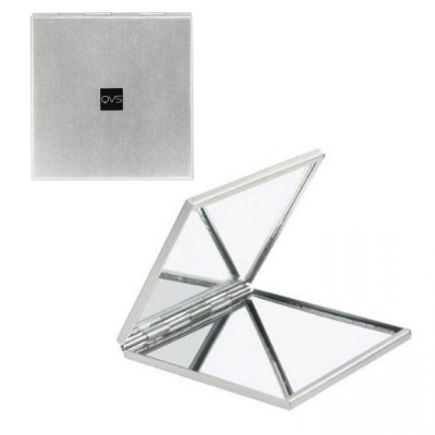 QVS ЗЕРКАЛО КОМПАКТНОЕ ДВУСТОРОННЕЕ 10-1128 фото в интернет-аптеке Склад Лекарств