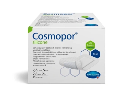 ХАРТМАНН ПОВЯЗКА НА РАНУ КОСМОПОР СИЛИКОН 7,2Х5СМ №25 Д фото в интернет-аптеке Склад Лекарств