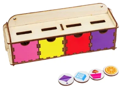 ИГРУШКА ГОЛОВОЛОМКА СОРТЕР "ЦВЕТА И ФОРМЫ" 4276069 фото в интернет-аптеке Склад Лекарств