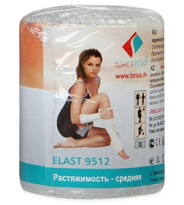 БИНТ ЭЛАСТ ТОНУС СР 10СМХ150СМ  фото в интернет-аптеке Склад Лекарств