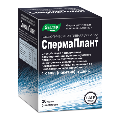 СПЕРМАПЛАНТ ПОР 3,5Г САШЕ №20/ЭВАЛАР/ фото в интернет-аптеке Склад Лекарств