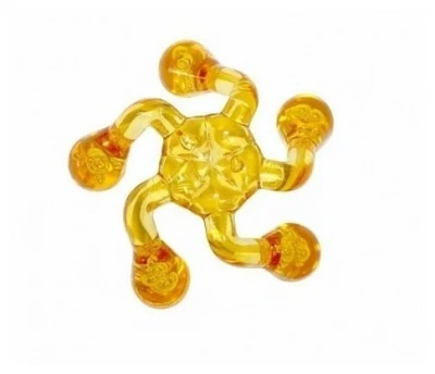 МАССАЖЕР ЛАПОНЬКА 2 С ШИПАМИ ЖЕЛТЫЙ фото в интернет-аптеке Склад Лекарств