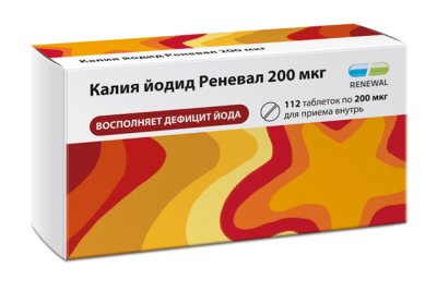 КАЛИЯ ЙОДИД ТАБ 200МКГ №112/ОБНОВЛЕНИЕ/ фото в интернет-аптеке Склад Лекарств