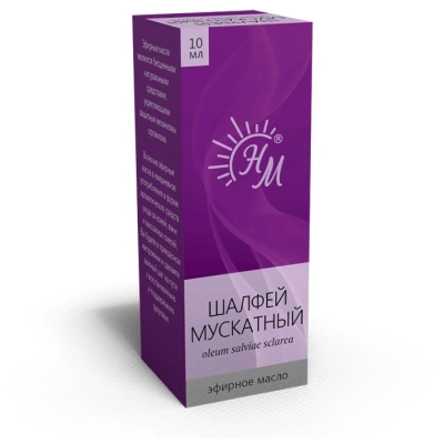 ШАЛФЕЯ МУСКАТНОГО МАСЛО ЭФИРНОЕ 10МЛ/НАТУРАЛЬНЫЕ МАСЛА/ фото в интернет-аптеке Склад Лекарств