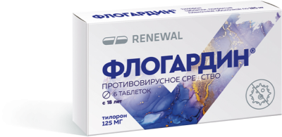 ФЛОГАРДИН ТАБ П/О 125МГ №6/ОБНОВЛЕНИЕ/ фото в интернет-аптеке Склад Лекарств
