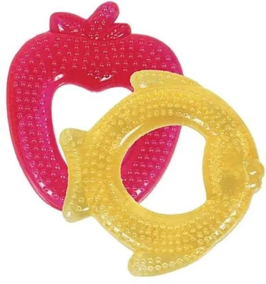 КУРНОСИКИ ПРОРЕЗЫВАТЕЛЬ ЯБЛОКО/РЫБКА С ВОДОЙ 4МЕС+23005 фото в интернет-аптеке Склад Лекарств